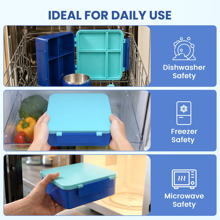 Bento Lunch Box for Kids with 8oz Soup Thermo