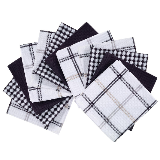 Premium Waffle Dish Cloths (12 Count)