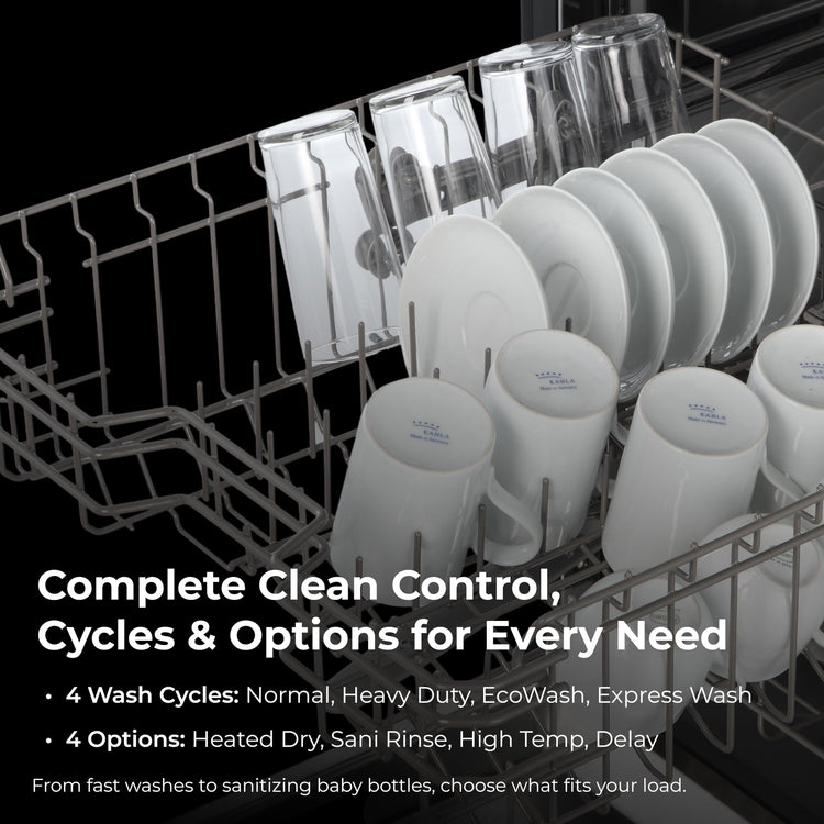 24" Hybrid Tub Dishwasher
