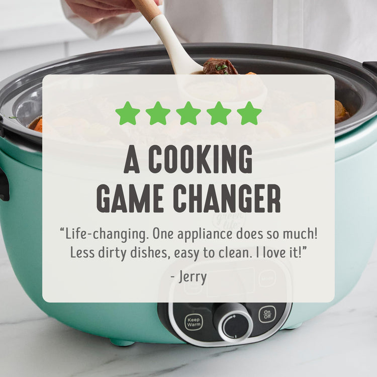 6QT Ceramic Nonstick Slow Cooker
