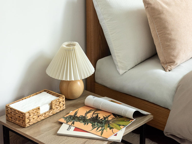 Water Hyacinth Napkin Holder for Bathroom