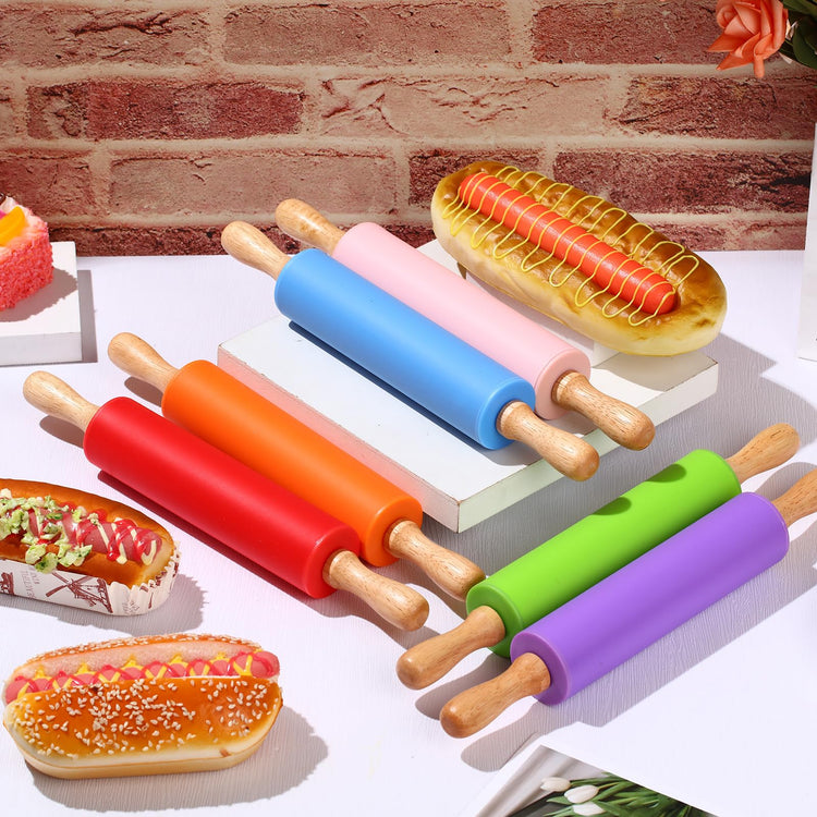 12 Pcs Small Rolling Pin Kids 12 Inch (12 Count)