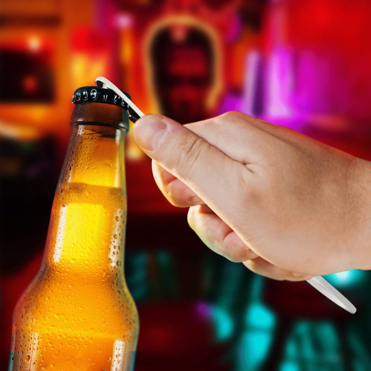 Custom Stainless Steel Beer Bottle Openers Set of 50 (50 Count)