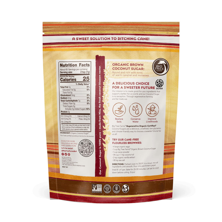 Organic Brown Coconut Sugar (16 Ounce)