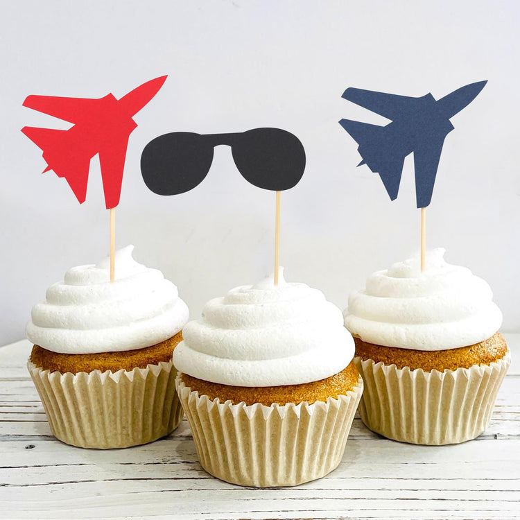 Fighter Party Cupcake Topper