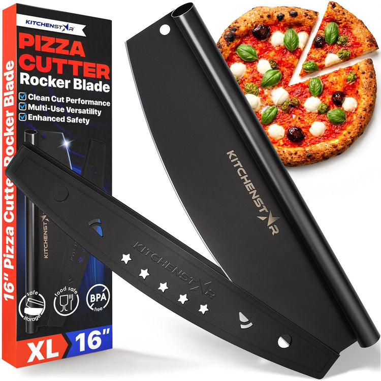 16 Inch Pizza Cutter Rocker Blade