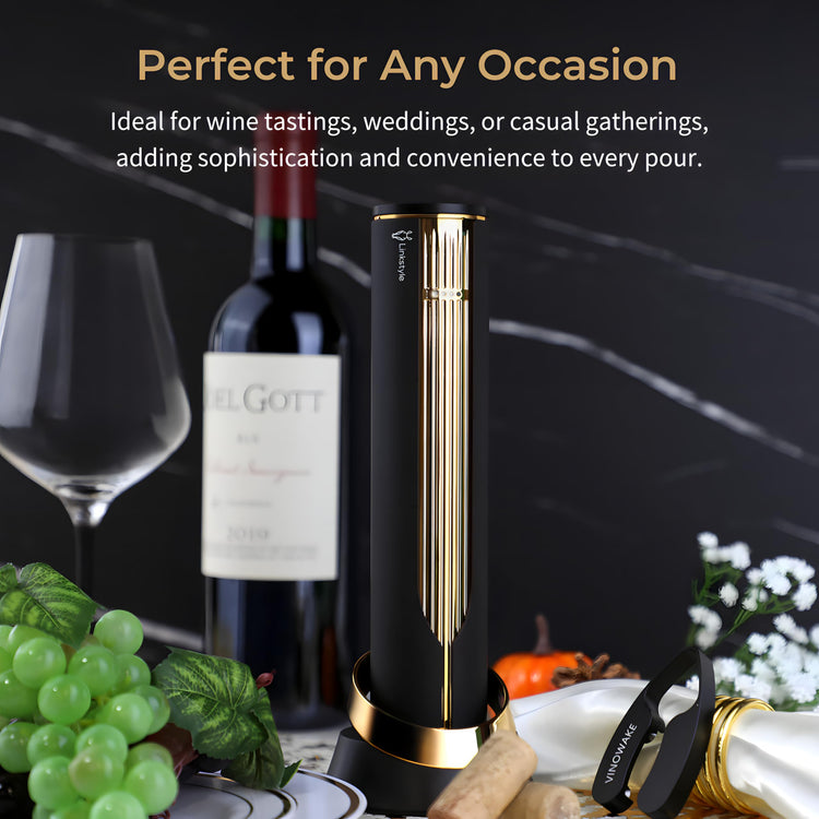 VINOWAKE Openero Electric Wine Opener By LINKSTYLE