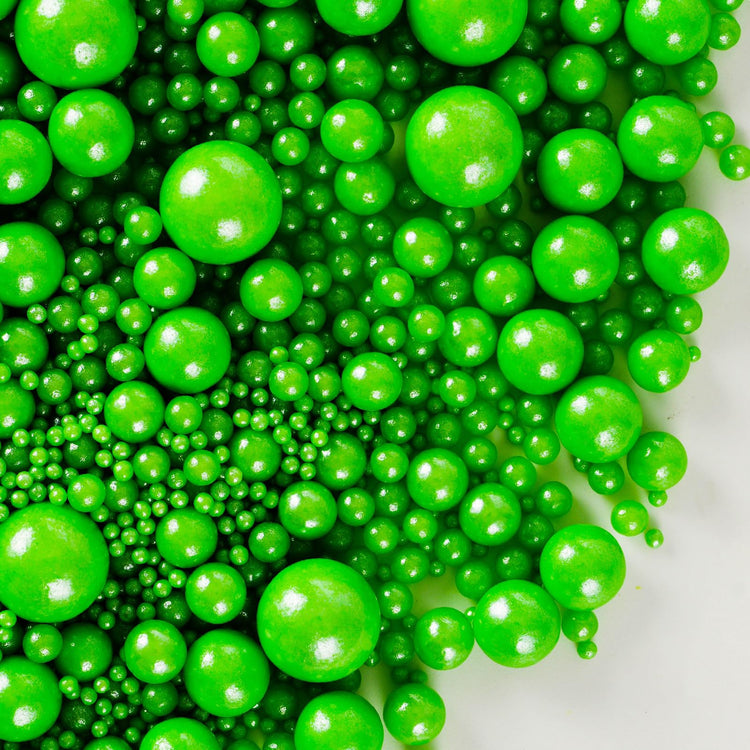 Halloween Green Pearl Sugar Sprinkles (4.58 Ounce)