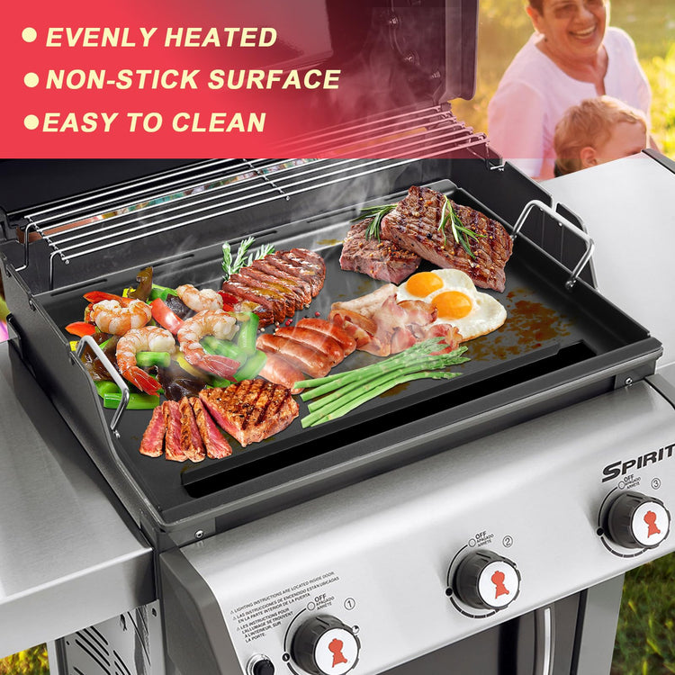 6787 Spirit 300 Full Size Griddle Insert for Weber Spirit I & II 300 Series