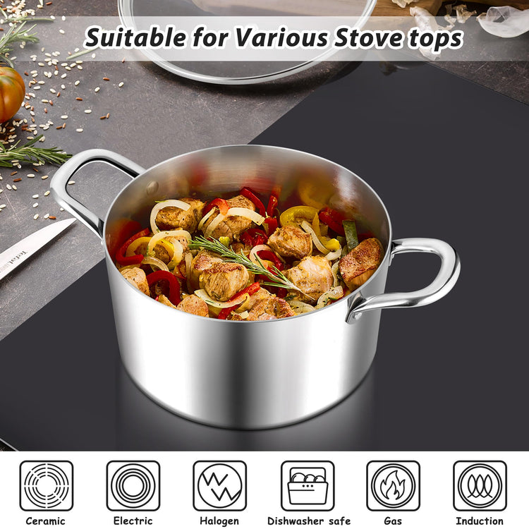 4 Quart Stock Pot