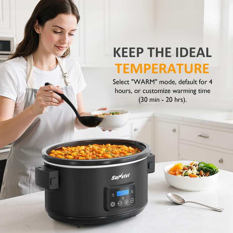 8.5 Quart Programmable Slow Cooker