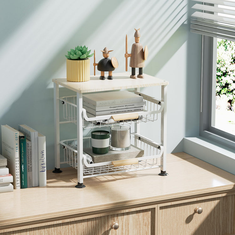 3 Layer Kitchen Fruit Storage Basket Snack Rack