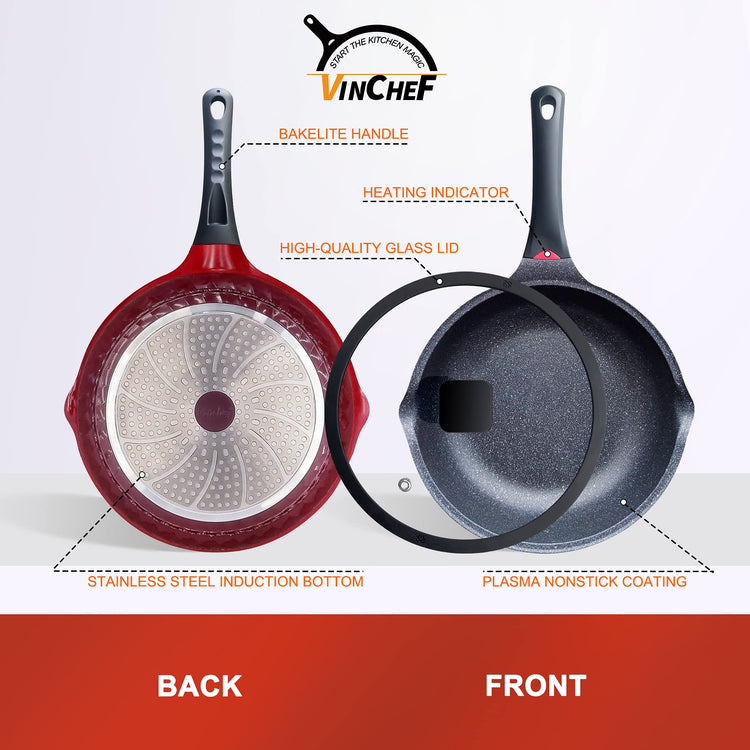 11Inch 5QT Nonstick Skillet