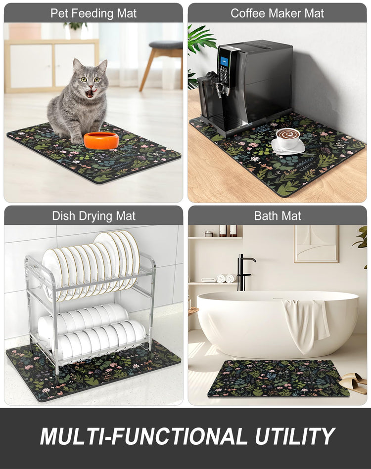 Dish Drying Mat for Kitchen Counter