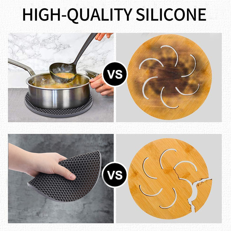 Silicone Trivets for Hot Pots and Pans