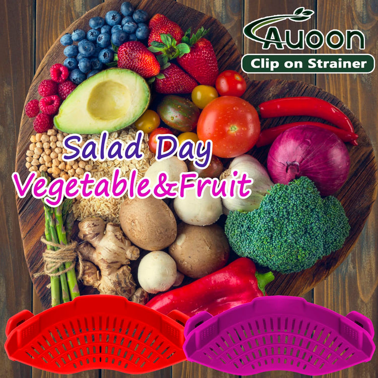 Clip On Strainer Silicone for Pots