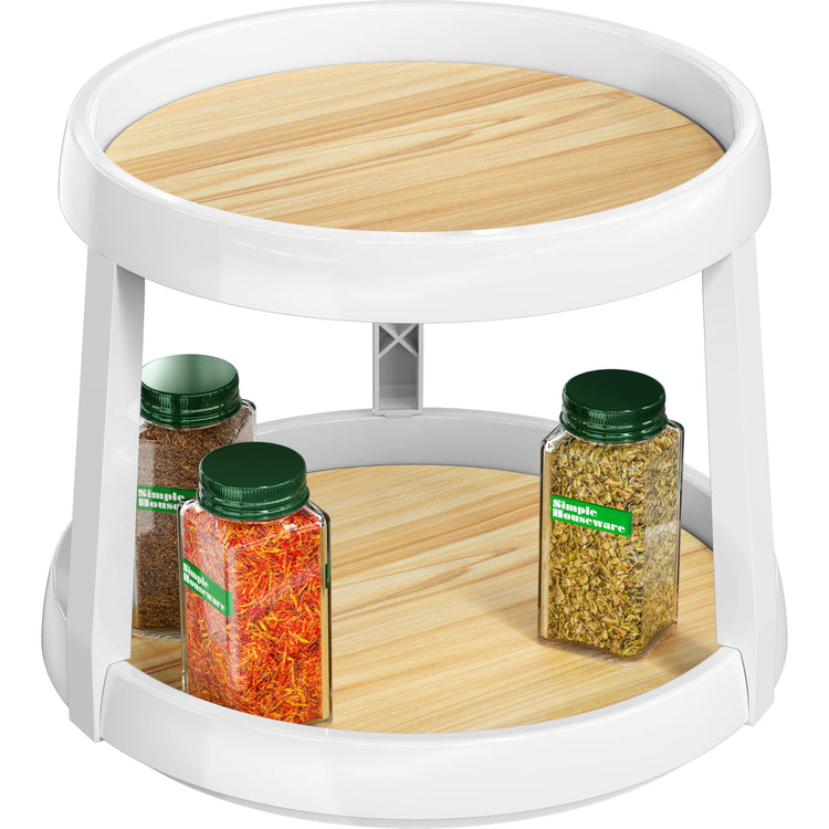 2 Tier Lazy Susan Spice Organizer