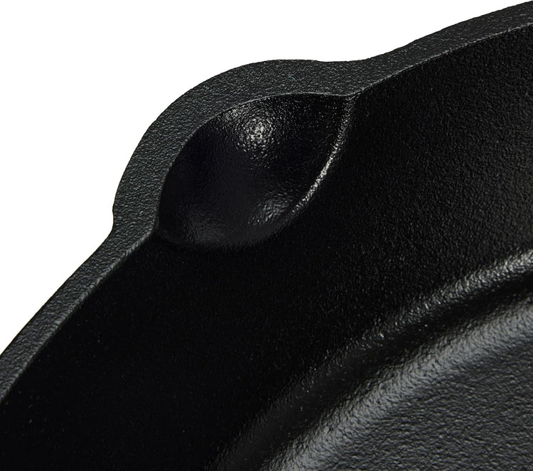Amazon Basics Pre-Seasoned Cast Iron Skillet, Oven Safe, Even Heating, Heavy-Duty & Large, 15-Inch, Black - Nestoria
