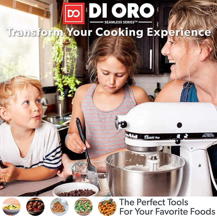 DI ORO Silicone Spatula Set (4 Count)