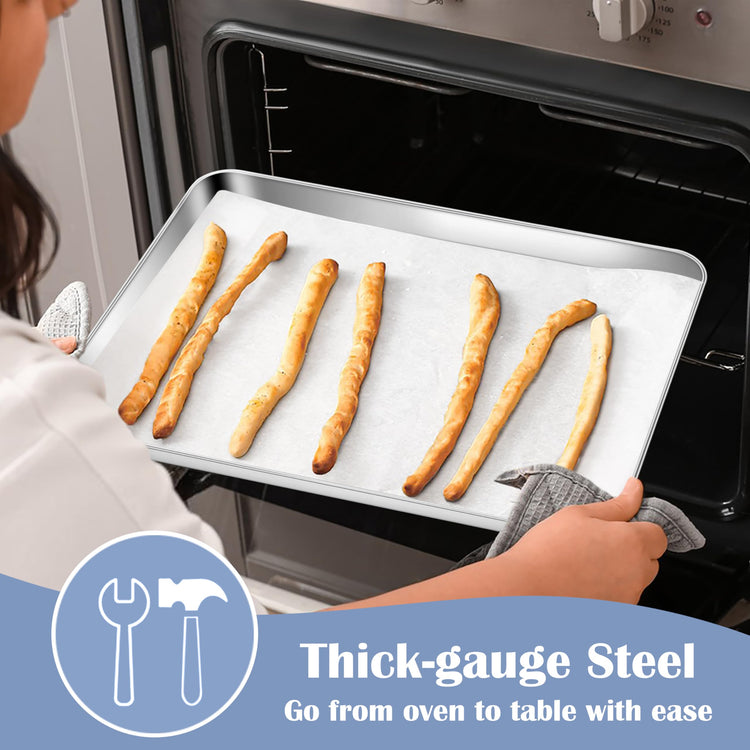 Stainless Steel Baking Sheet Set