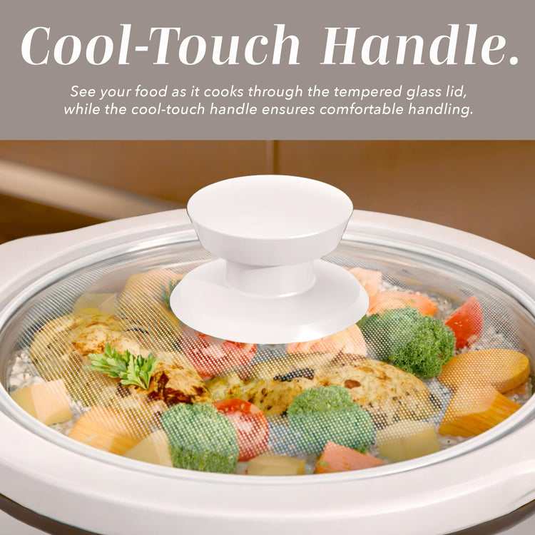 2QT Mini Electric Round Slow Cooker