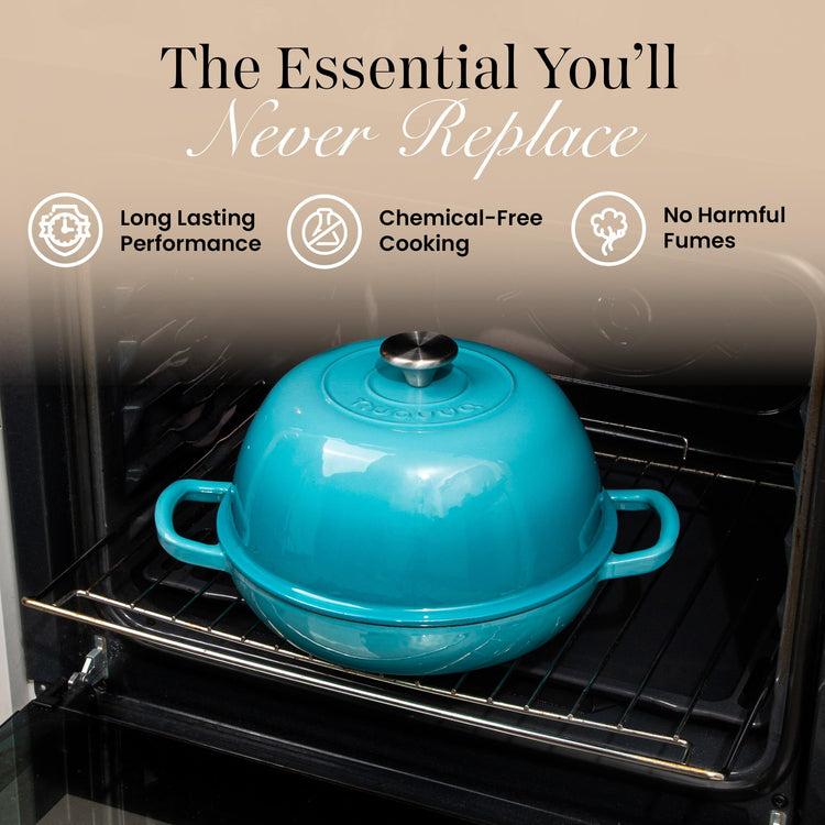 Enamelled Cast Iron Dutch Oven Pot