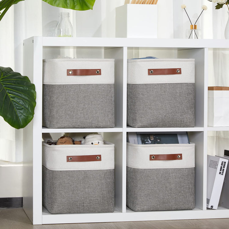 11 Inch Cube Storage Bins (4 Count)
