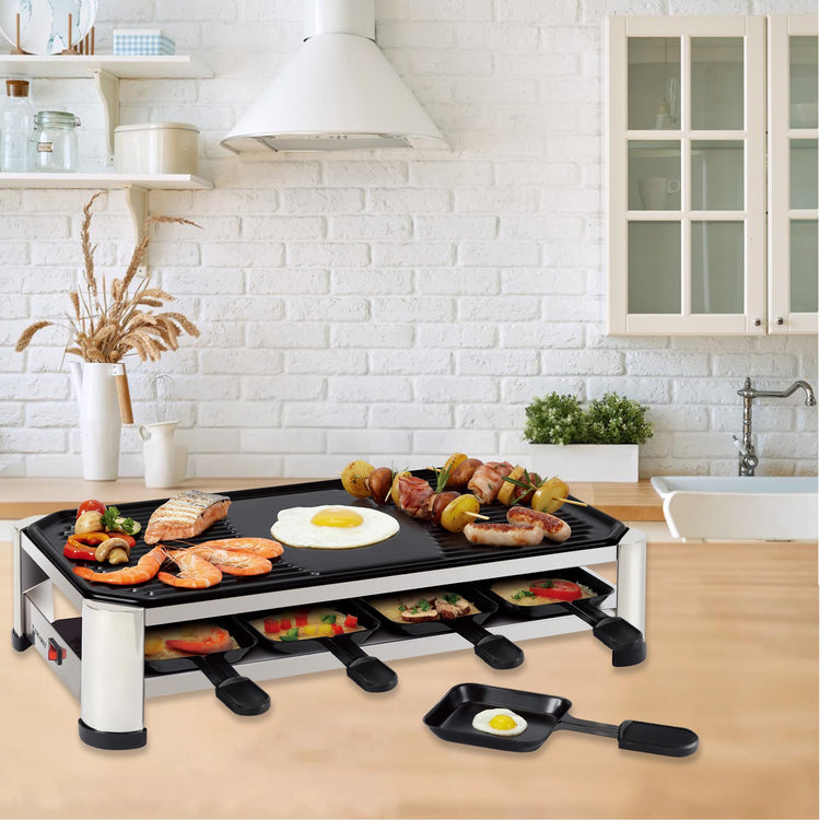 8 Person Raclette Grill