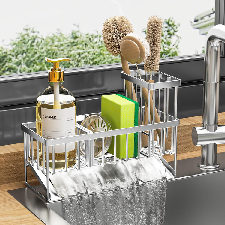 Sink Caddy Sponge Holder for Kitchen