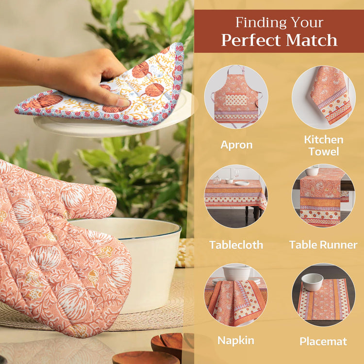 Maison d'Hermine Oven Gloves 100% Cotton Oven Mitt