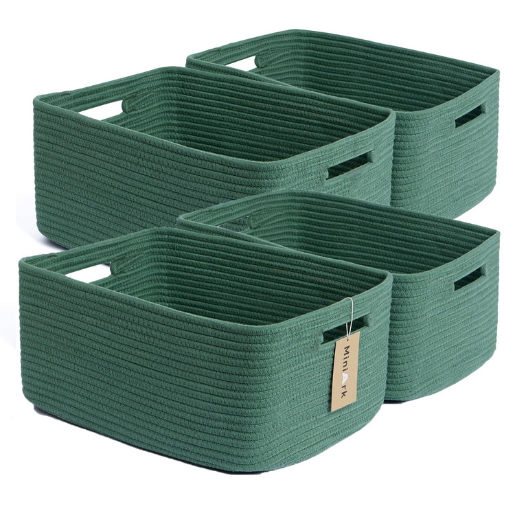 Large Storage Baskets for Organizing (4 Count)
