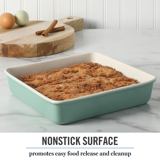 Gallen 9 Inch Square Nonstick Carbon Steel Cake Pan