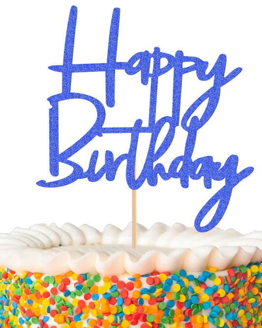 Happy Birthday Cake Topper