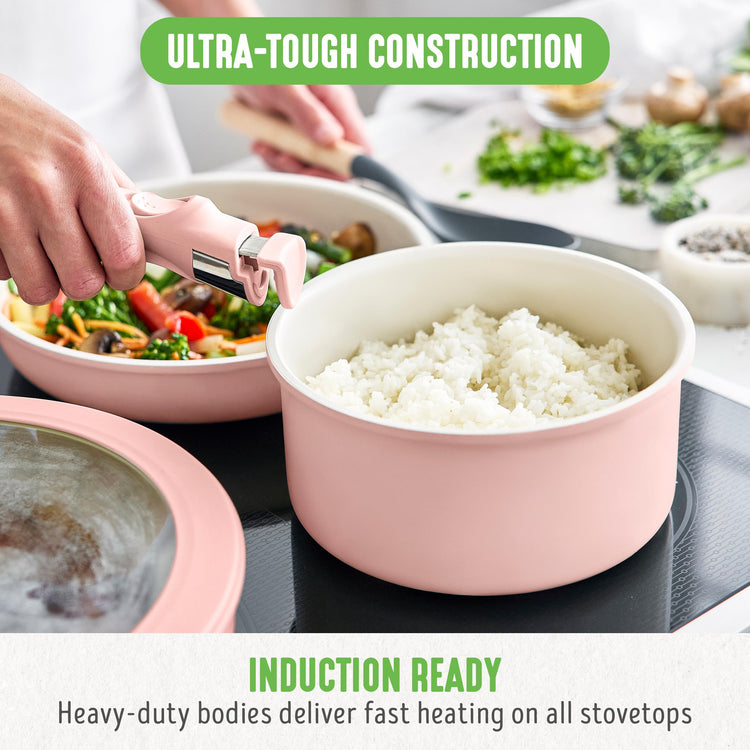 10 Piece Nonstick Pots & Pans Set