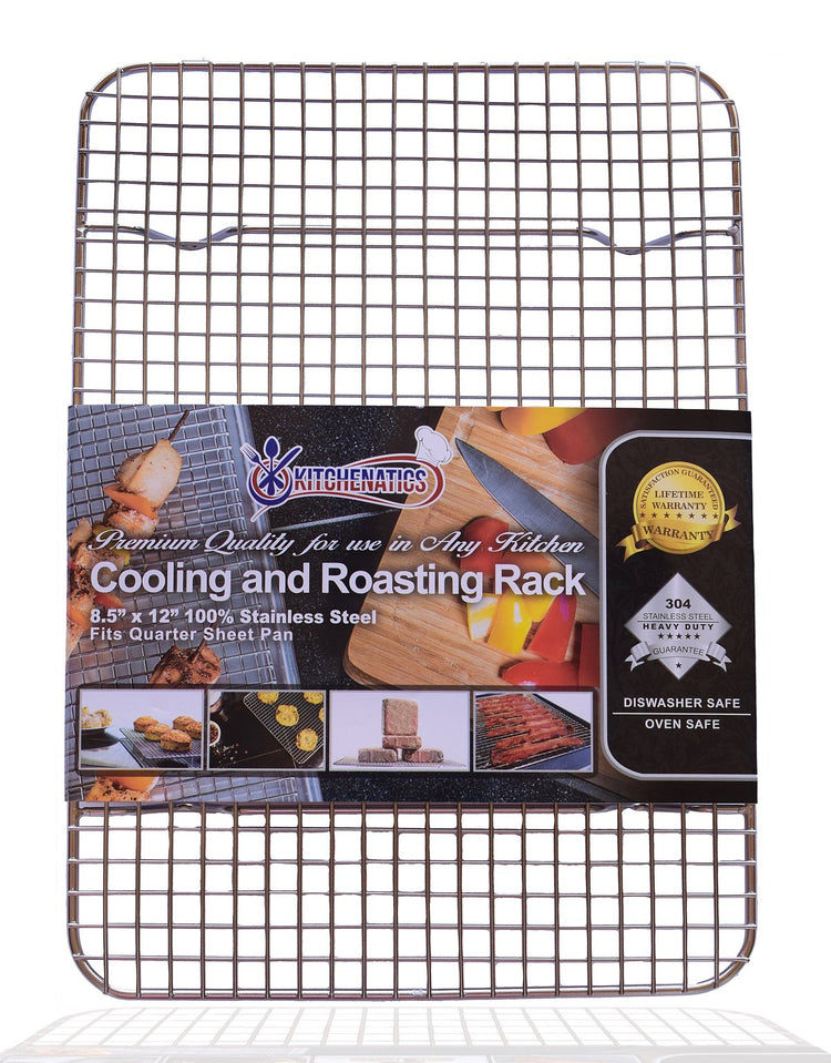 Small Quarter Sheet Cooling Rack for Cooking & Baking