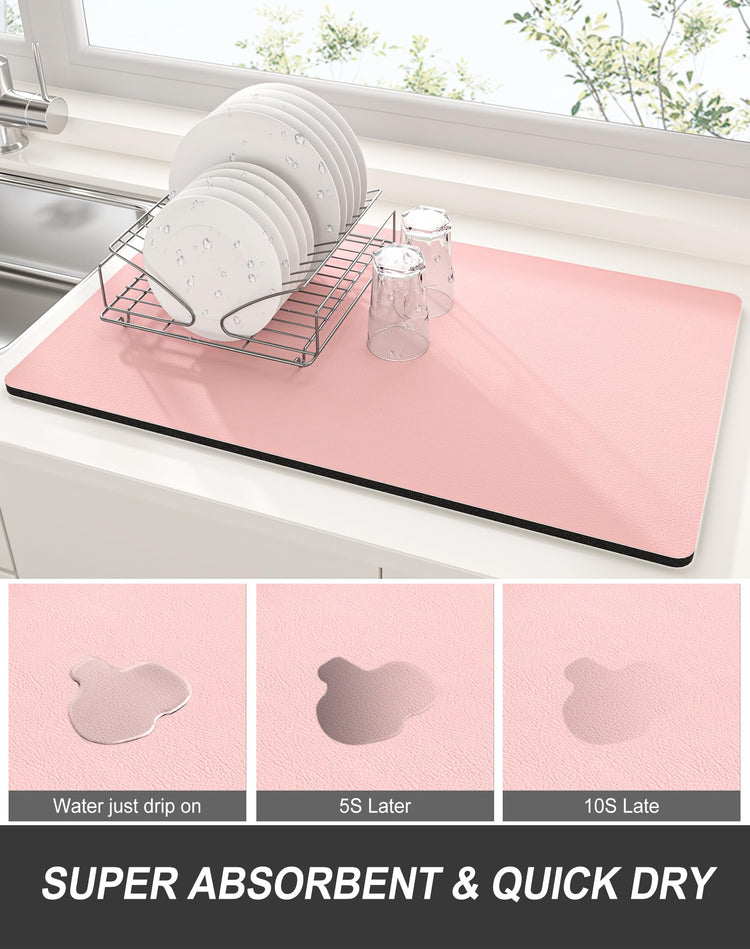 Dish Drying Mat for Kitchen Counter