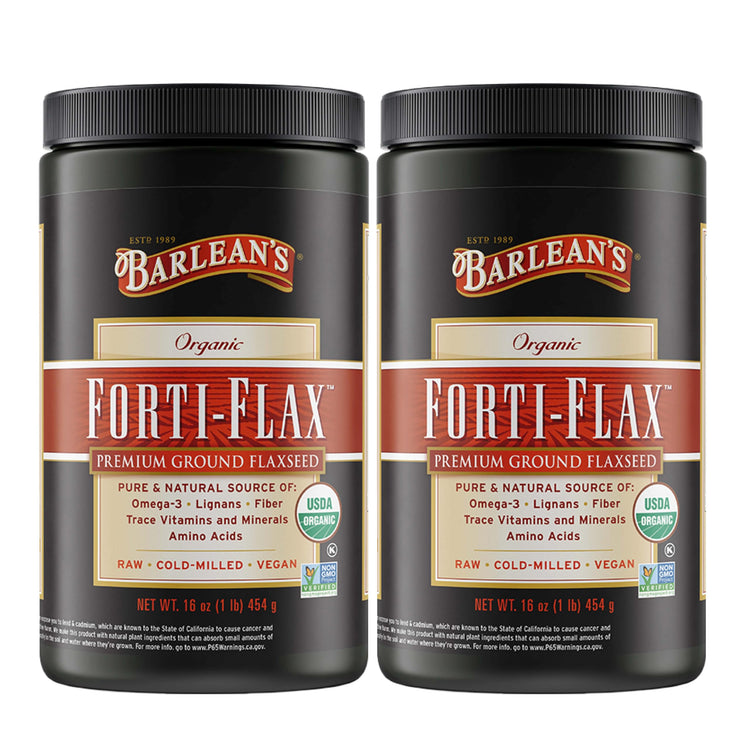 Forti Flax Organic Ground Flaxseed (32 Ounce)