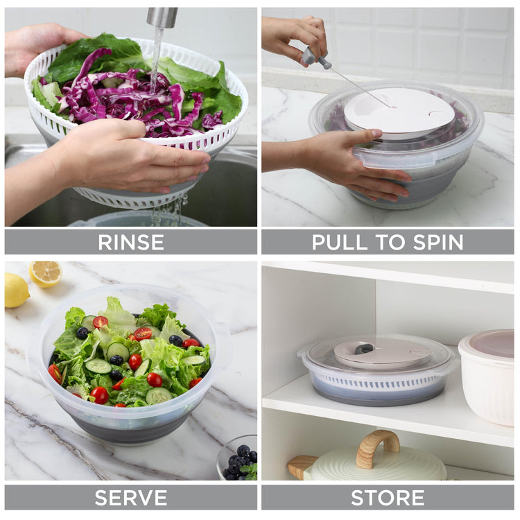 Collapsible Salad Spinner