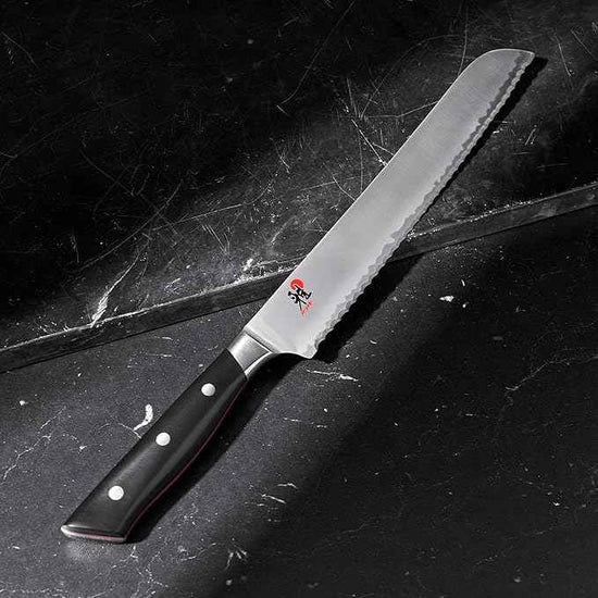 Miyabi Bread Knife, Stainless Steel, 9-inch