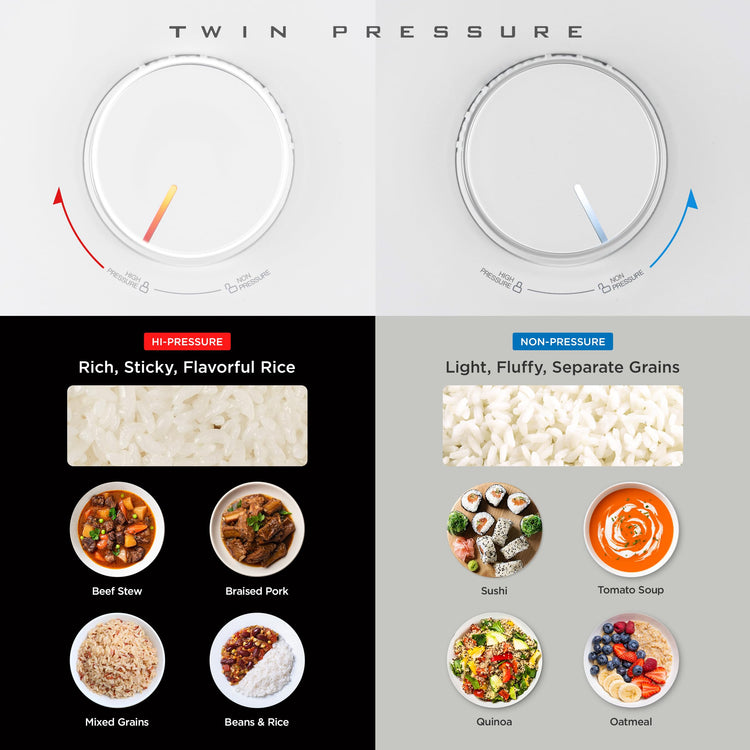 Twin Pressure Rice Cooker