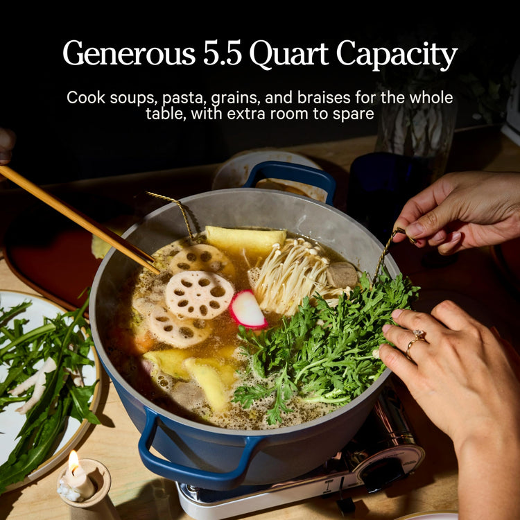 Perfect Pot 5.5 Qt Nonstick Ceramic Pot & Dutch Oven with Lid