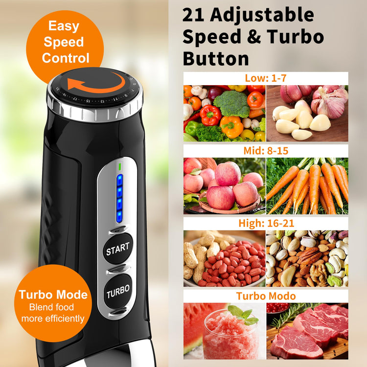 Immersion Blender Handheld