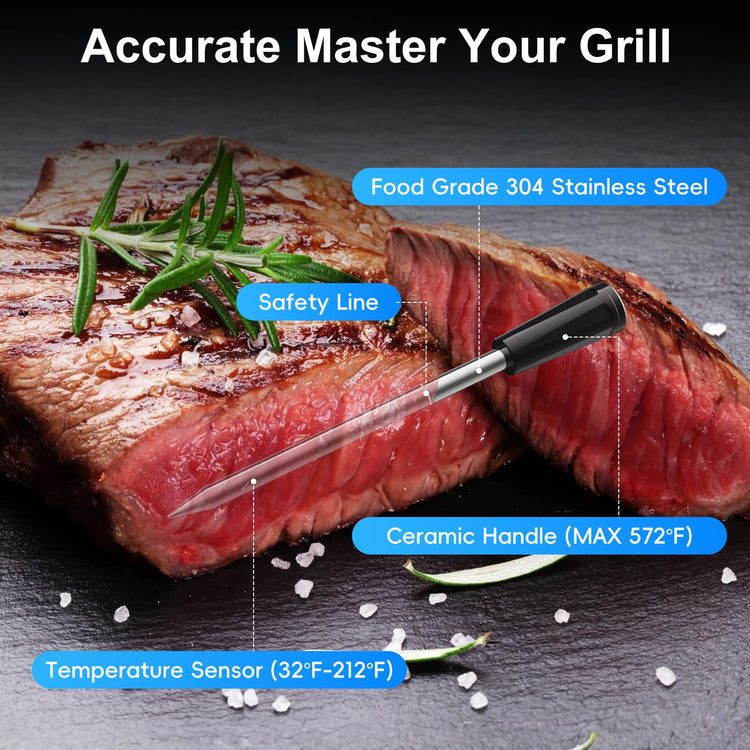 Wireless Bluetooth Meat Thermometer