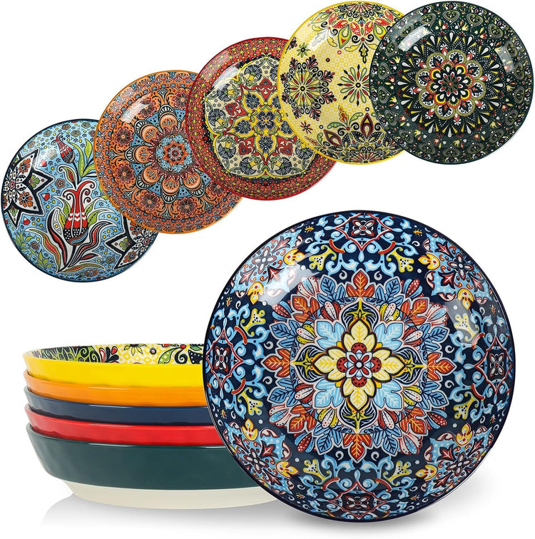 KitchenTour Pasta Bowls Set of 6