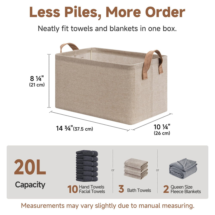 Storage Bins Storage Baskets (2 Count)