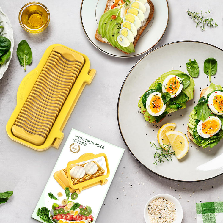 Larger Banana Slicer Egg Slicer for Hard Boiled Eggs