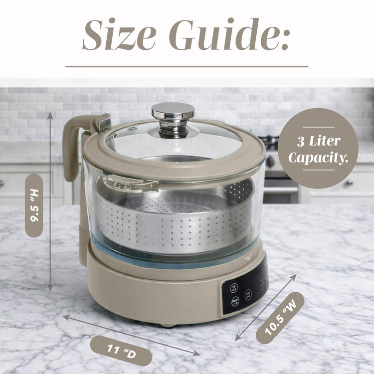 Glass Mini Low Carb Rice Cooker