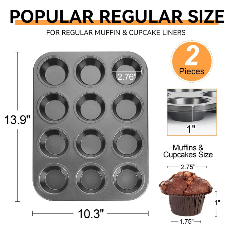 Muffin Tin 12 (2 Count)