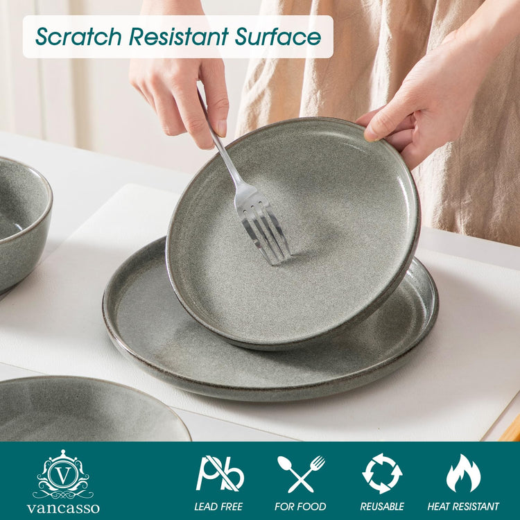 ANYA 24 Pieces Plates and Bowls Set