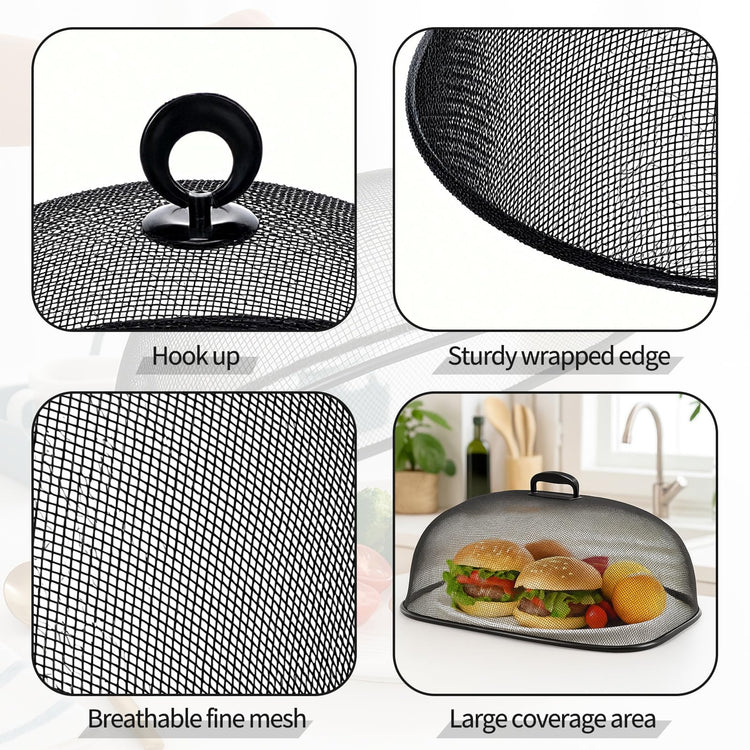 8 Pack Metal Mesh Screen Food Covers